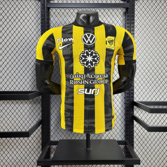 Camisola Al-Ittihad Club 2025-26 Principal Versão Jogador