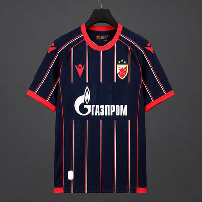 Camisola FK Estrela Vermelha 2026-27 Alternativa Azul Versão Adepto