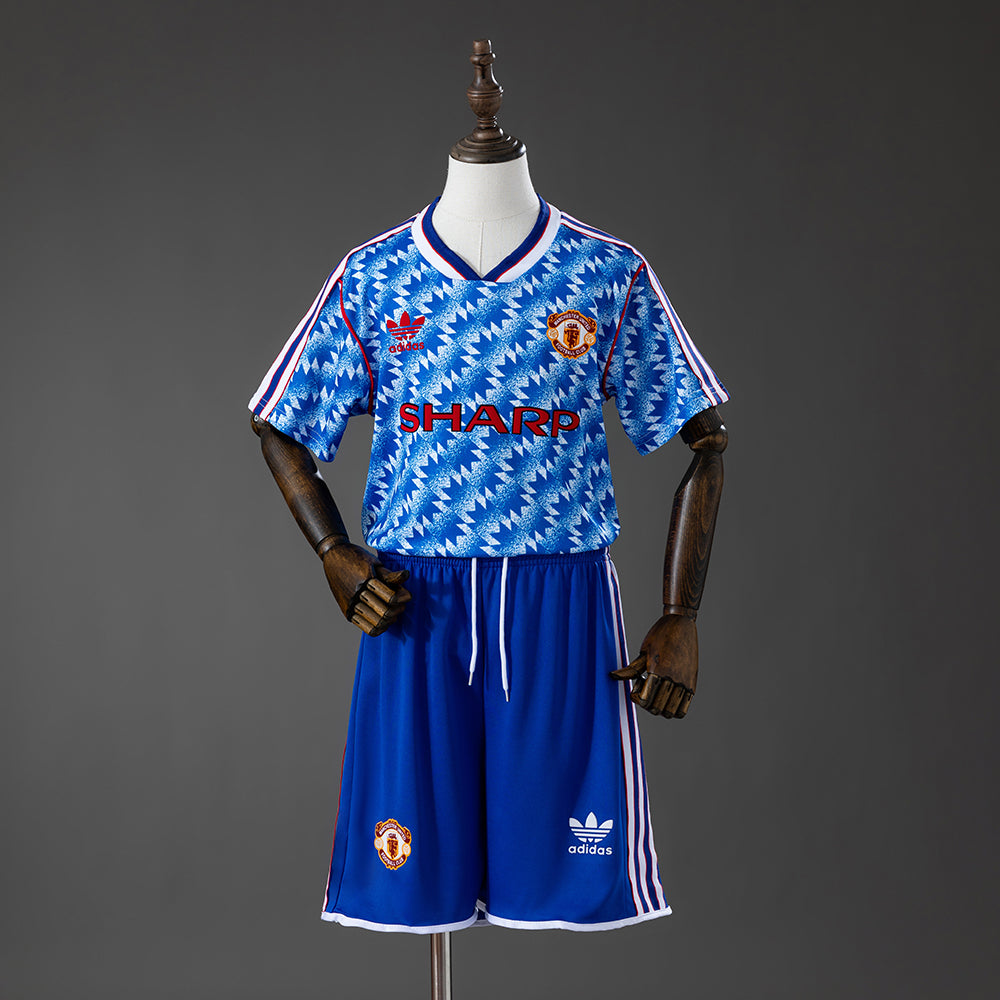 Kit Criança M-United 1991-92 Alternativo