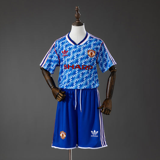 Kit Criança M-United 1991-92 Alternativo