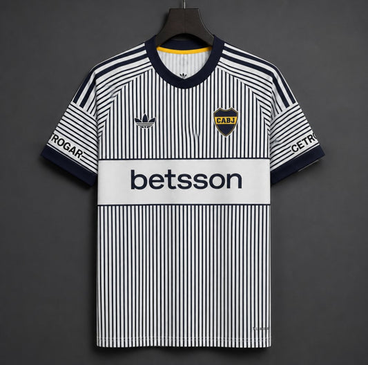 Camisola CA Boca Juniors 2026-27 Alternativa Riscas Versão Adepto