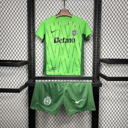 Kit Criança SCP 2024-25 Alternativo Verde