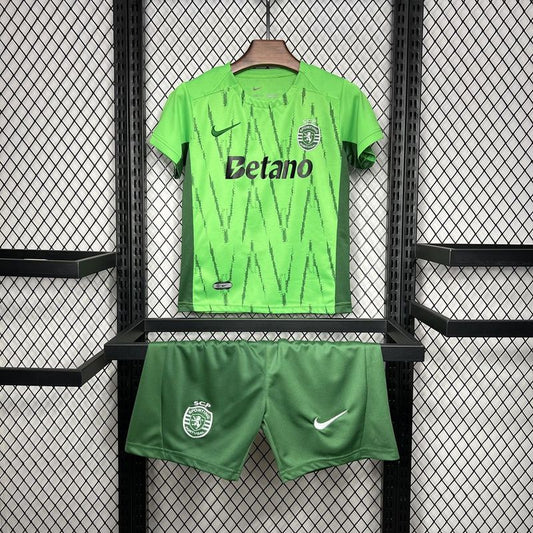 Kit Criança SCP 2024-25 Alternativo Verde