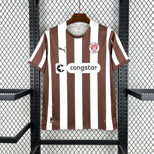 Camisola FC St. Pauli 2025-26 Principal Versão Adepto