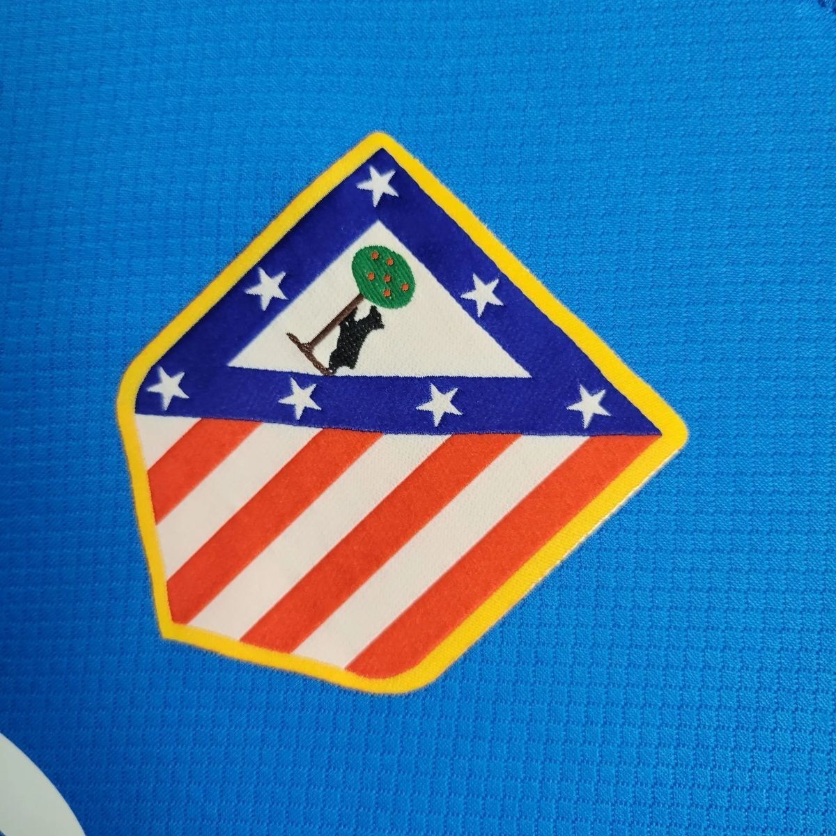 Camisola Atletico Madrid 2025-26 Alternativa Azul Claro Versão Adepto