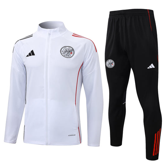 Fato de Treino AFC Ajax 2025-26- Casaco sem Capuz