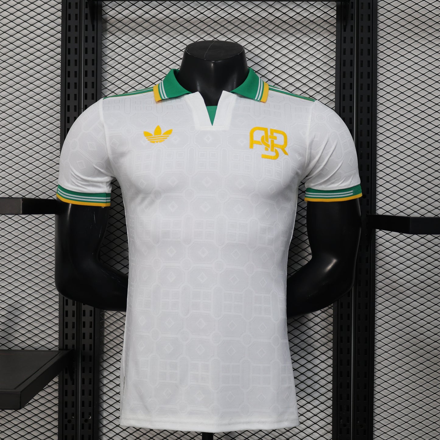 Camisola AS Roma 2025-26 Alternativa Branca Versão Jogador