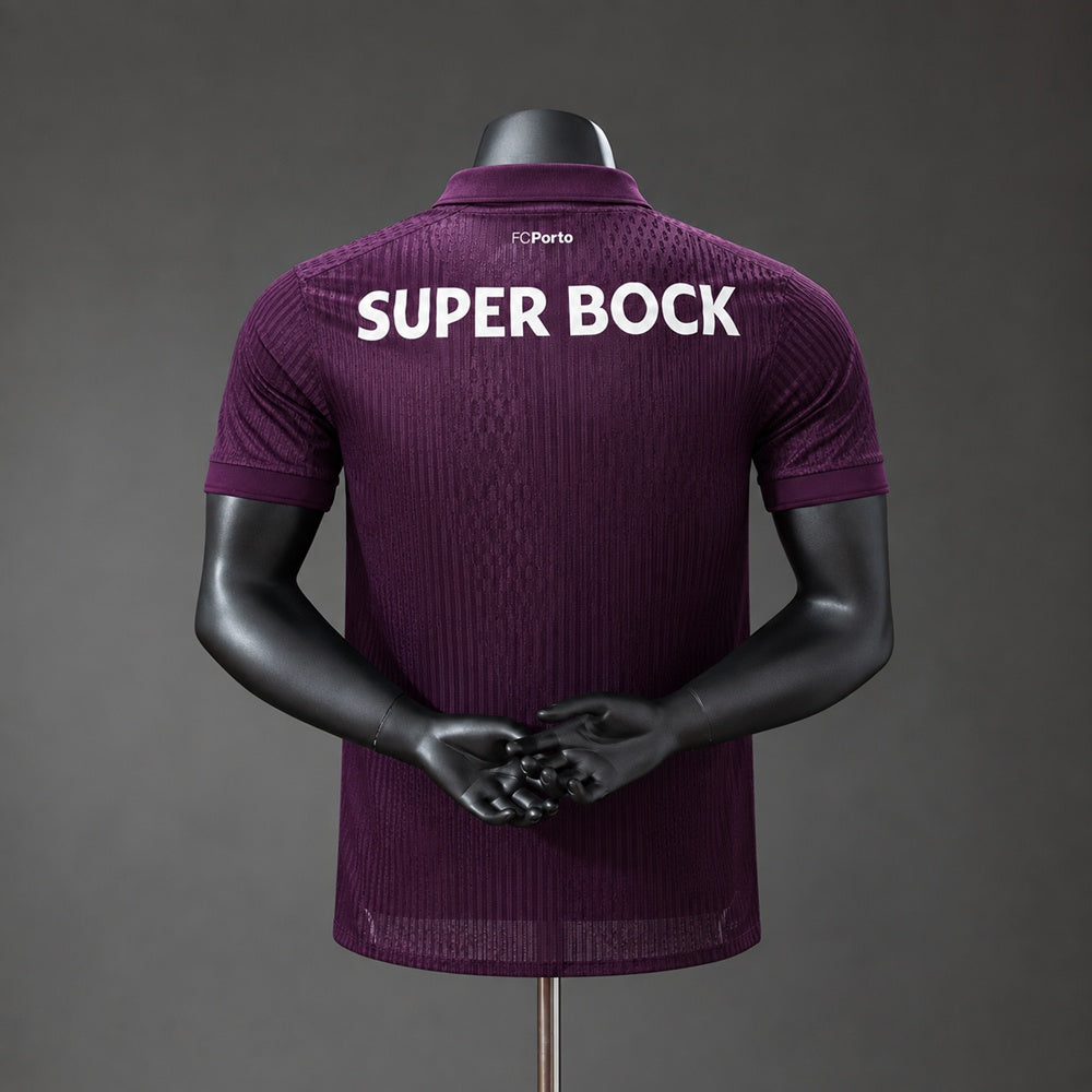 Camisola F.C.P. 2026-27 Alternativa Roxa Lisa Versão Jogador