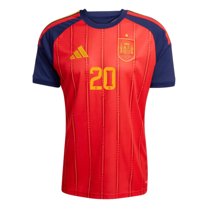 Camisola Espanha 2026 Principal Versão Adepto PEDRI #20