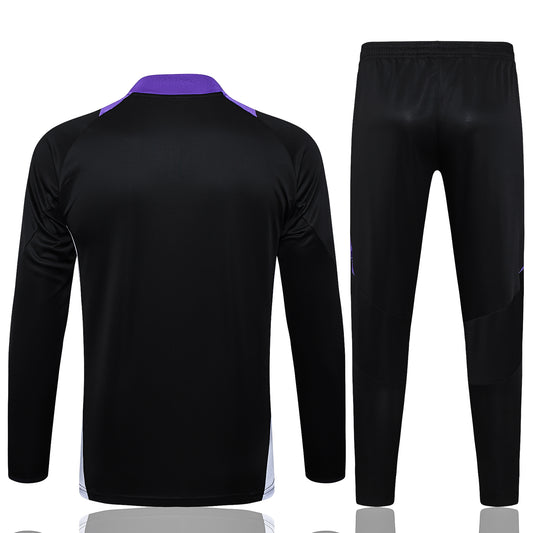 Fato de Treino Real Madrid CF 2024-25 - Camisola com Fecho