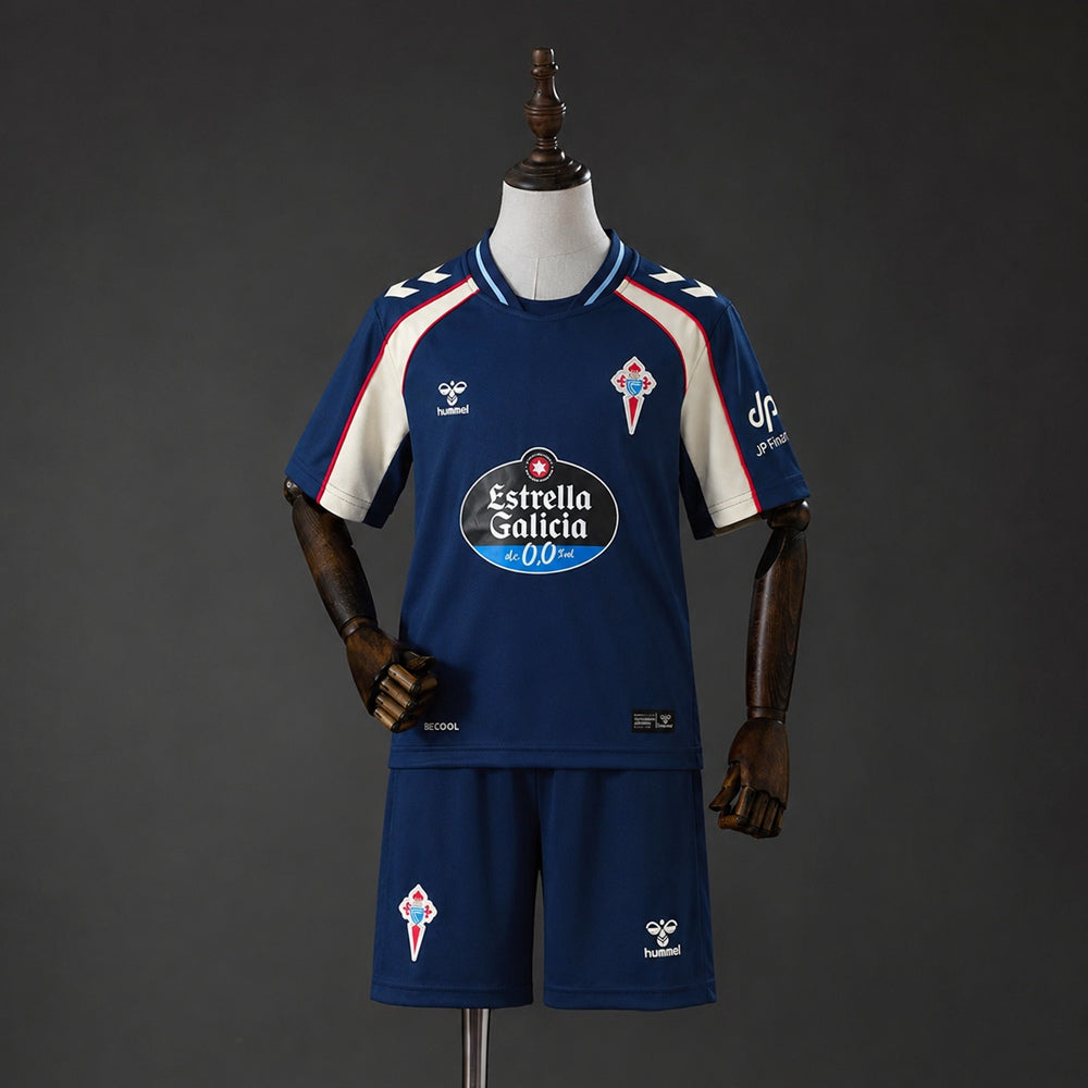 Kit Criança Celta Vigo 2026-27 Alternativo Azul