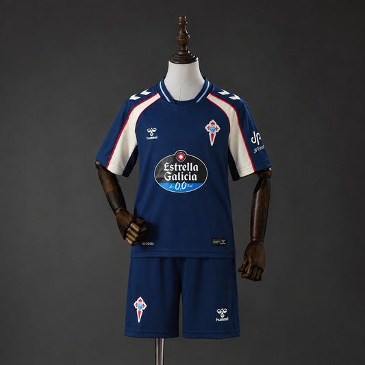 Kit Criança Celta Vigo 2026-27 Alternativo Azul