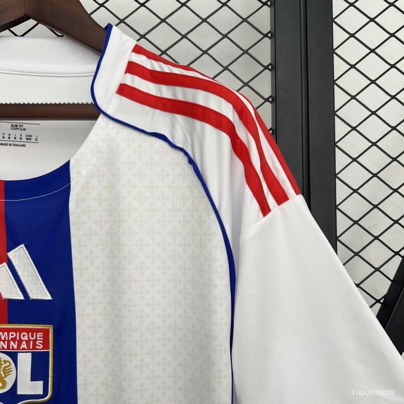 Camisola Olympique Lyon 2025-26 Principal Versão Adepto