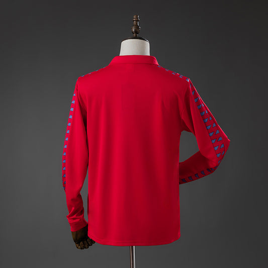 Camisola Manga Comprida CA Osasuna 1983-84 Principal Versão Adepto