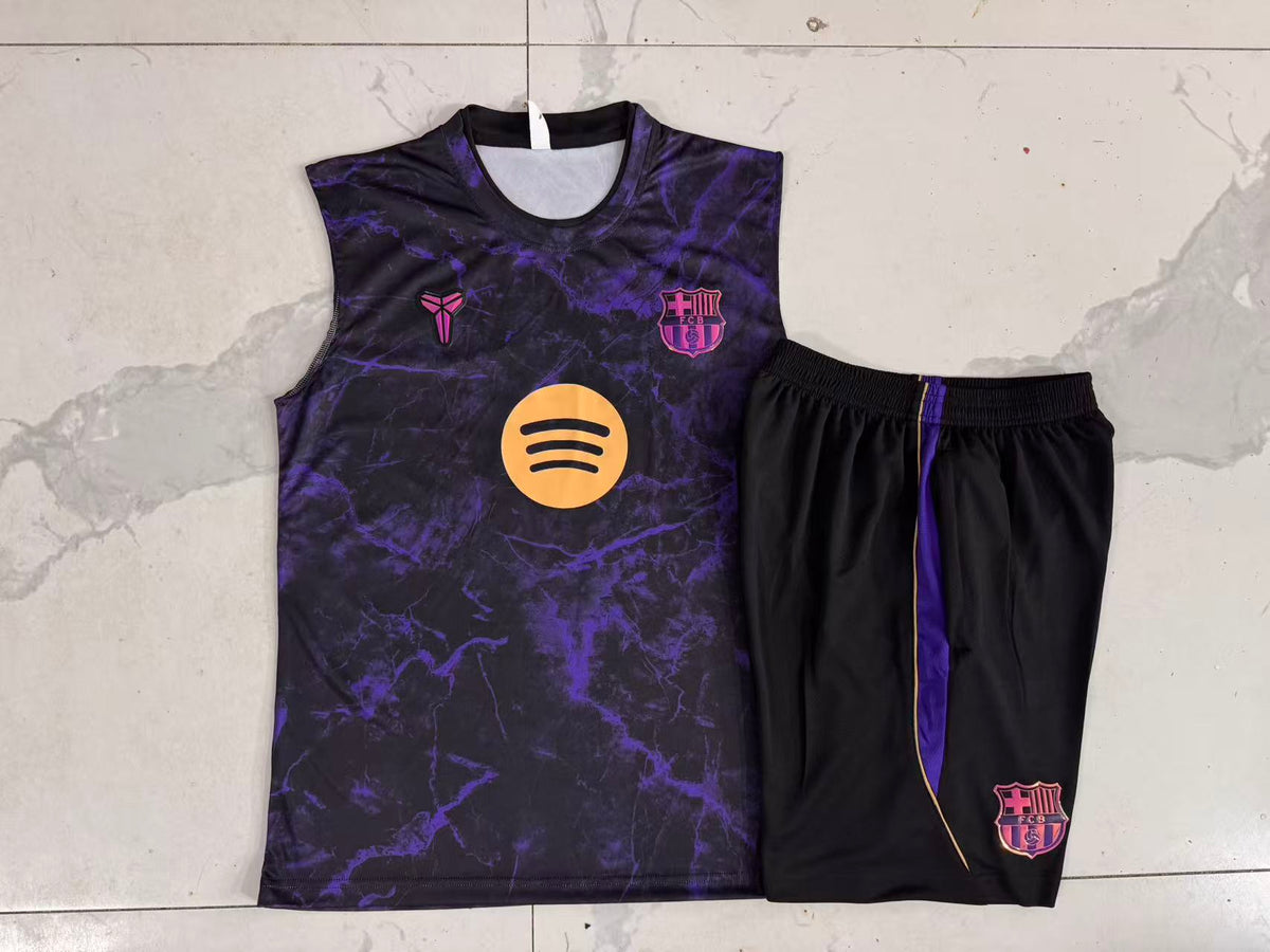 Kit Treino Manga Cava FC Barcelona 2026-27