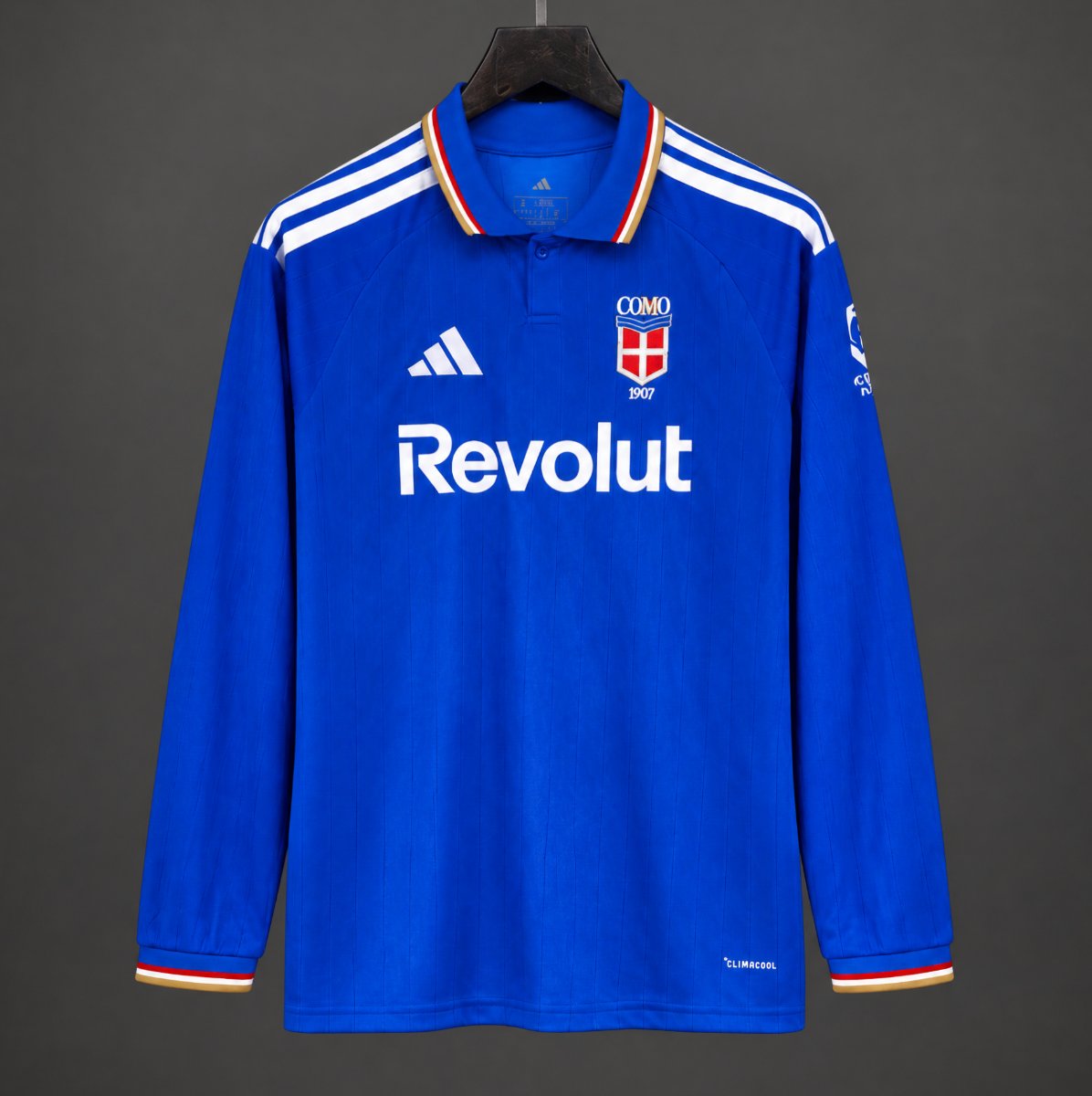 Camisola Manga Comprida Como 1907 2026-27 Principal Versão Adepto