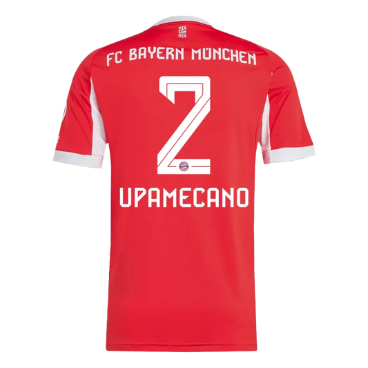 Camisola FC Bayern Munique 2025-26 Principal Versão Adepto UPAMECANO #2