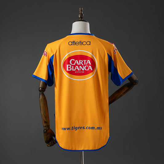 Camisola Tigres UANL 2005-06 Principal Versão Adepto