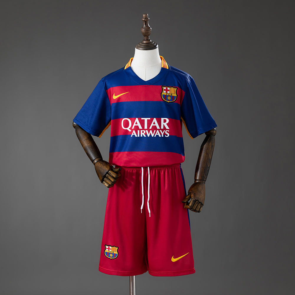 Kit Criança FC Barcelona 2015-16 Principal