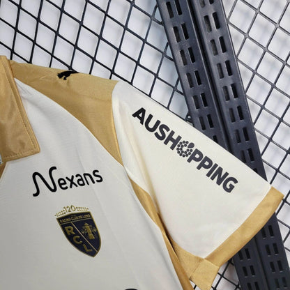 Camisola RC Lens 2025-26 Alternativa Beje Versão Adepto