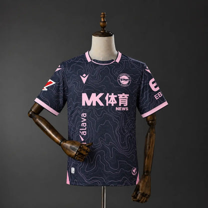 Camisola Deportivo Alaves 2026-27 Alternativa Preta Versão Adepto