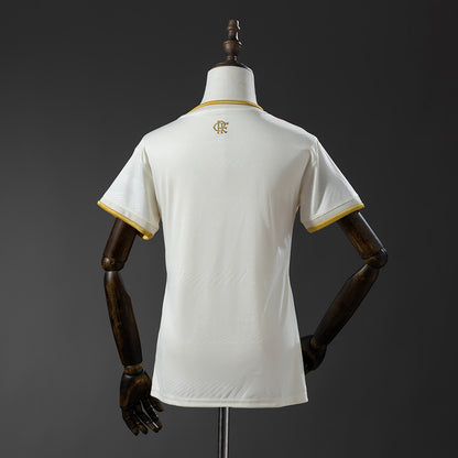 Camisola CR Flamengo 2025-26 Alternativa Amarela Versão Mulher