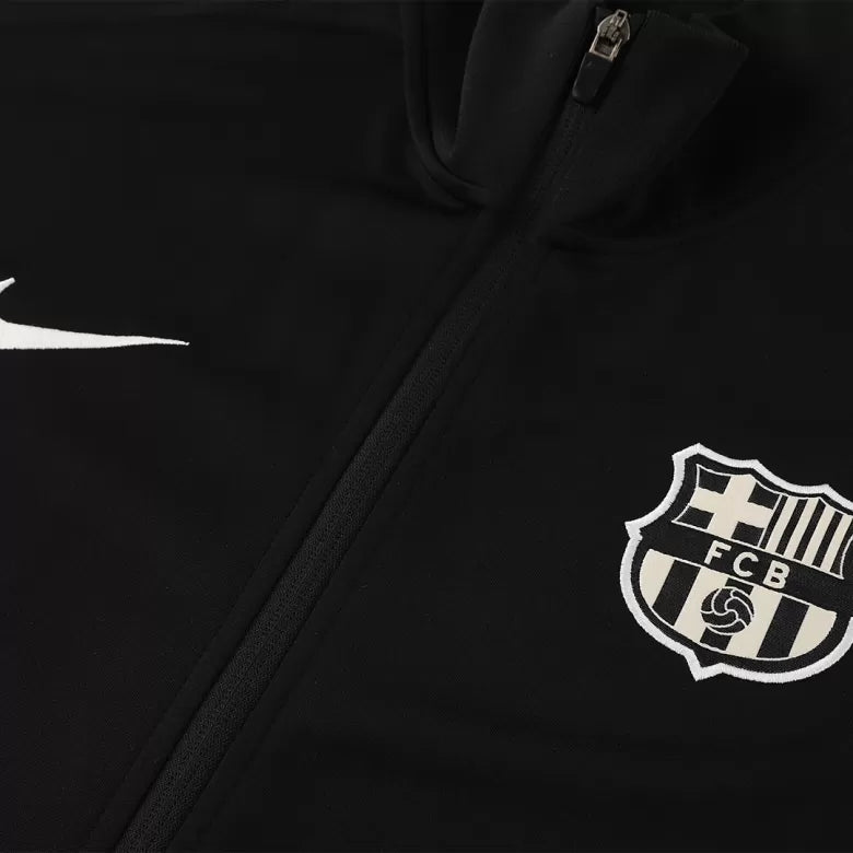 Fato de Treino FC Barcelona 2024-25 - Casaco sem Capuz