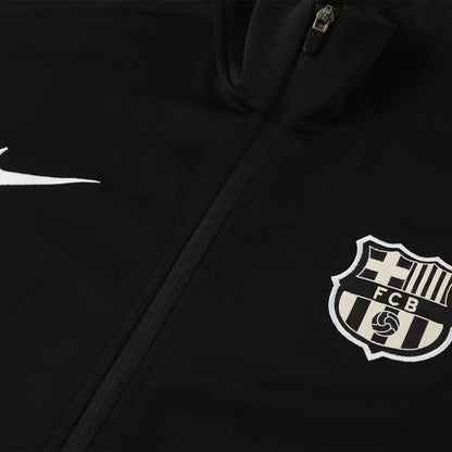 Fato de Treino FC Barcelona 2024-25 - Casaco sem Capuz