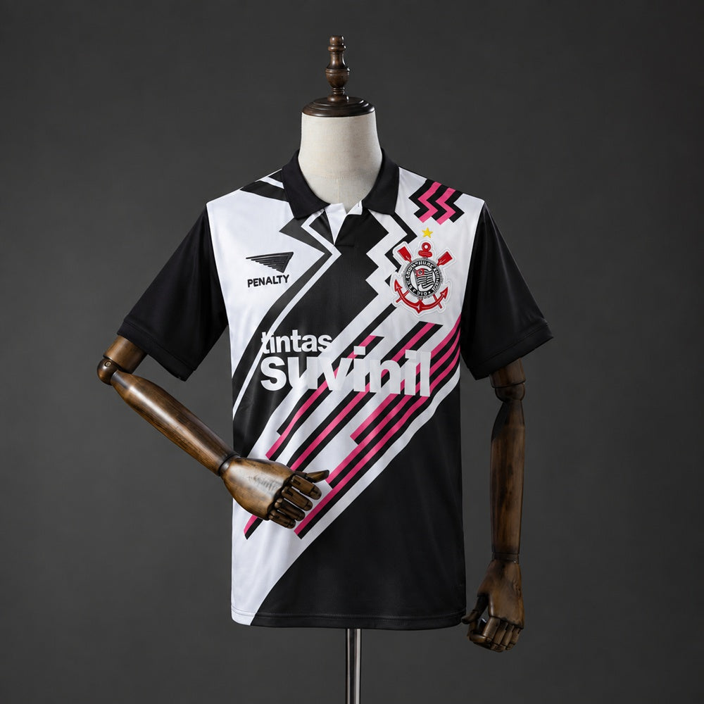 Camisola SC Corinthians 1995-96 Guarda-Redes Versão Adepto
