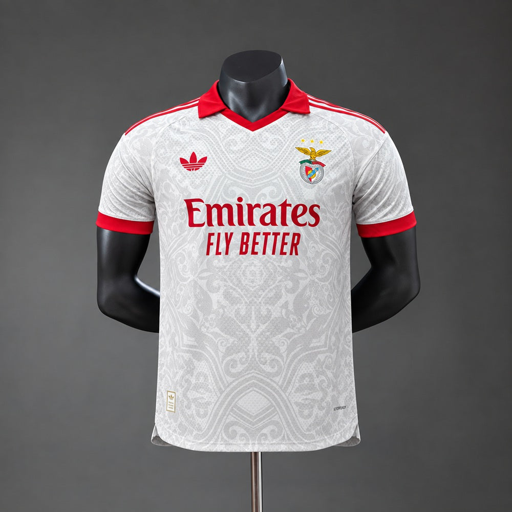 Camisola S.L.B. 2026-27 Alternativa Branca Versão Jogador