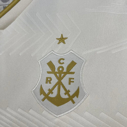 Camisola CR Flamengo 2025-26 Alternativa Amarela Versão Mulher