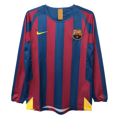 Camisola Manga Comprida FC Barcelona 2005-06 Principal