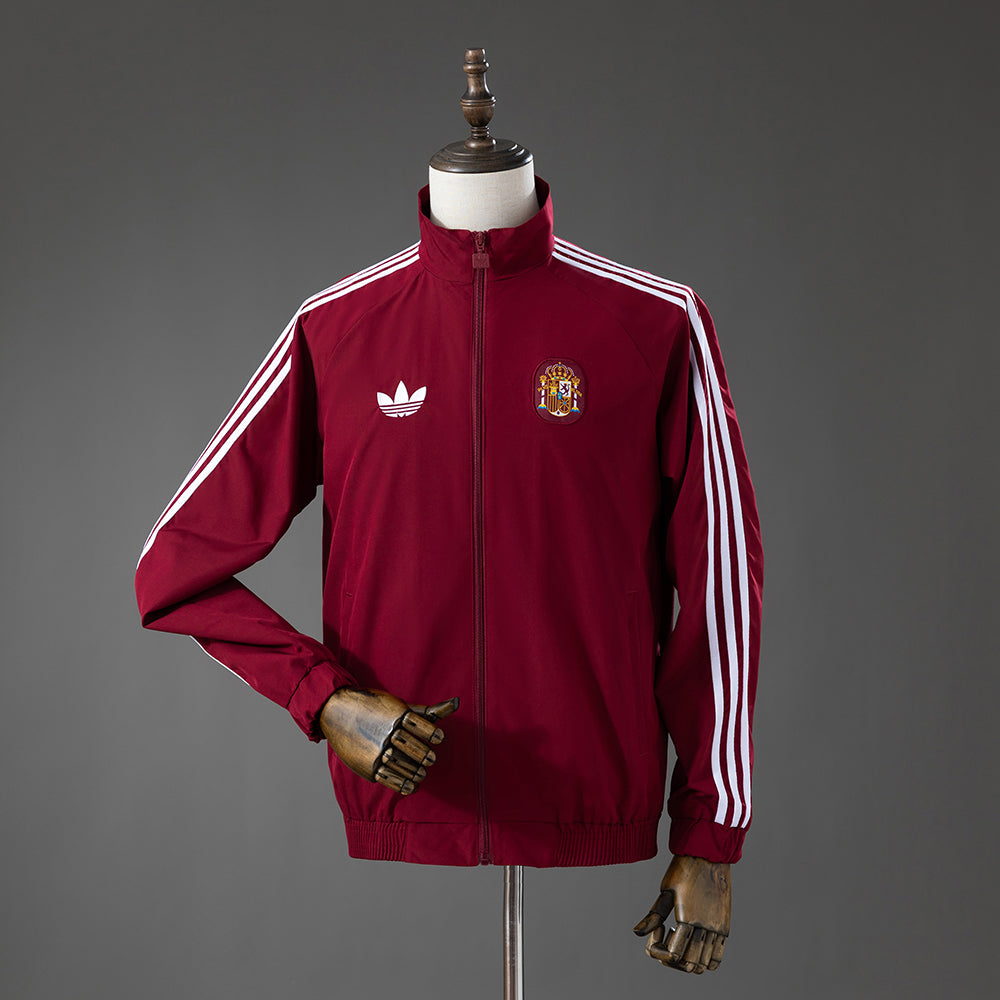 Corta Vento Espanha 2026 Vermelho