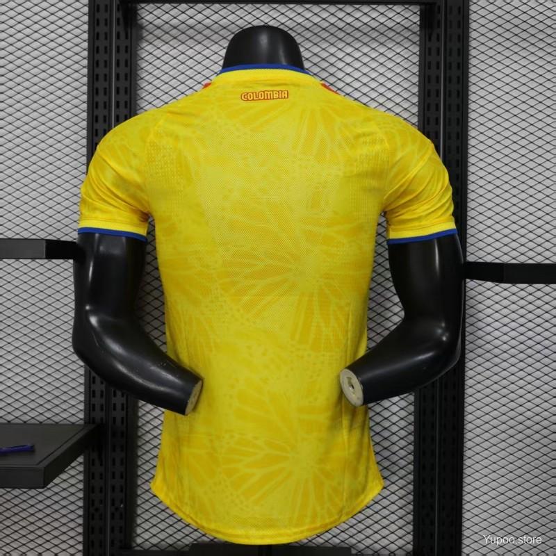 Camisola Colombia 2025 Principal Versão Jogador