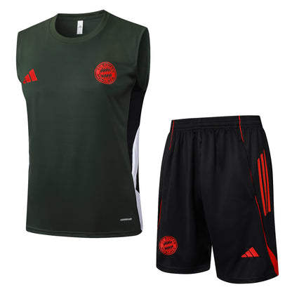 Kit Treino Manga Cava FC Bayern Munique 2025-26