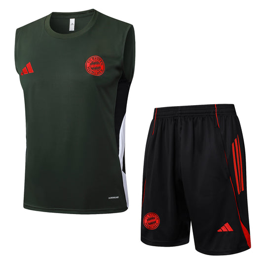 Kit Treino Manga Cava FC Bayern Munique 2025-26