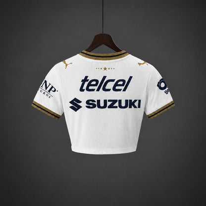Crop Top Mulher UNAM Pumas 2026-27 Principal