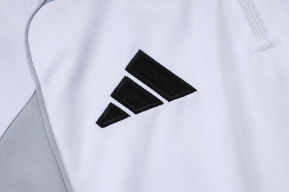 Fato de Treino Real Madrid CF 2025-26 - Camisola com Fecho