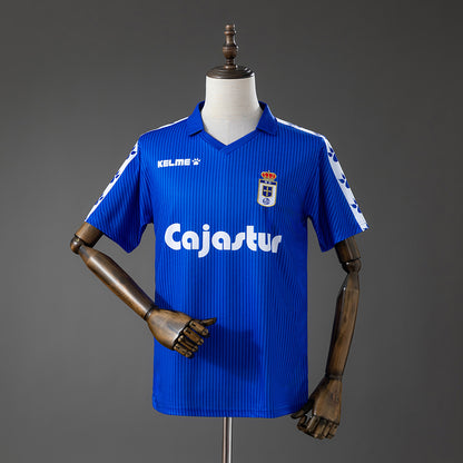 Camisola Real Oviedo 1992-93 Principal Versão Adepto