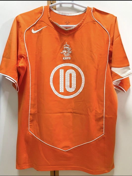 Camisola Paises Baixos 2004 Principal V.NISTELROOY #10