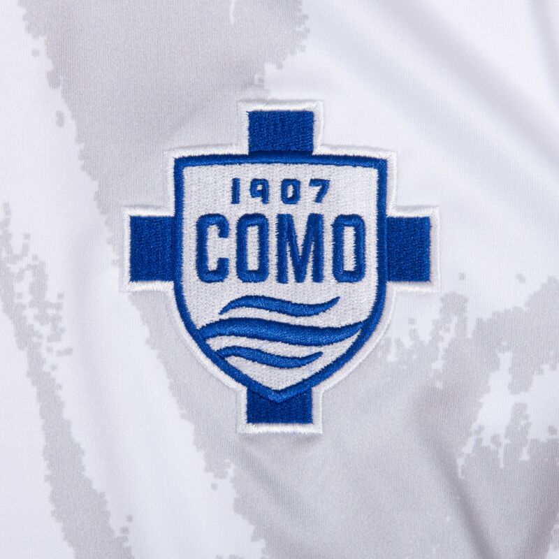 Camisola Como 1907 2025-26 Alternativa Branca Versão Adepto