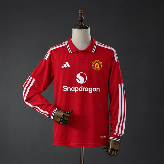 Camisola Manga Comprida M-UNITED 2026-27 Principal Versão Adepto