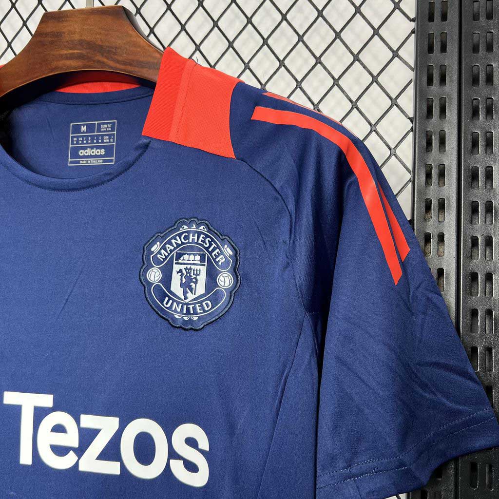 Camisola M-United 2024-25 Treino Versão Adepto