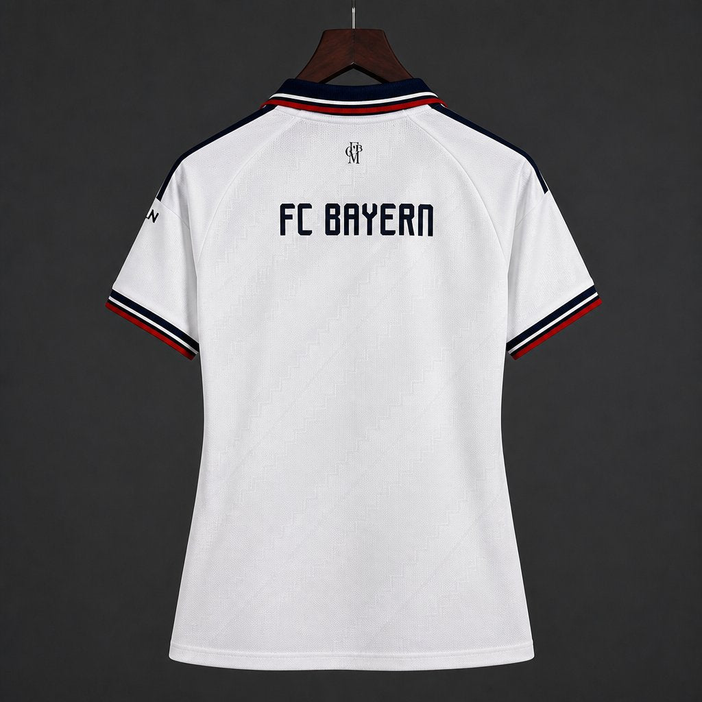 Camisola FC Bayern Munique 2026-27 Alternativa Creme Versão Mulher
