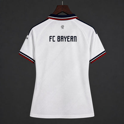 Camisola FC Bayern Munique 2026-27 Alternativa Creme Versão Mulher