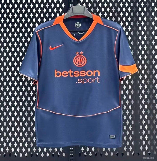 Camisola Inter Milão 2025-26 Alternativa Azul Versão Adepto