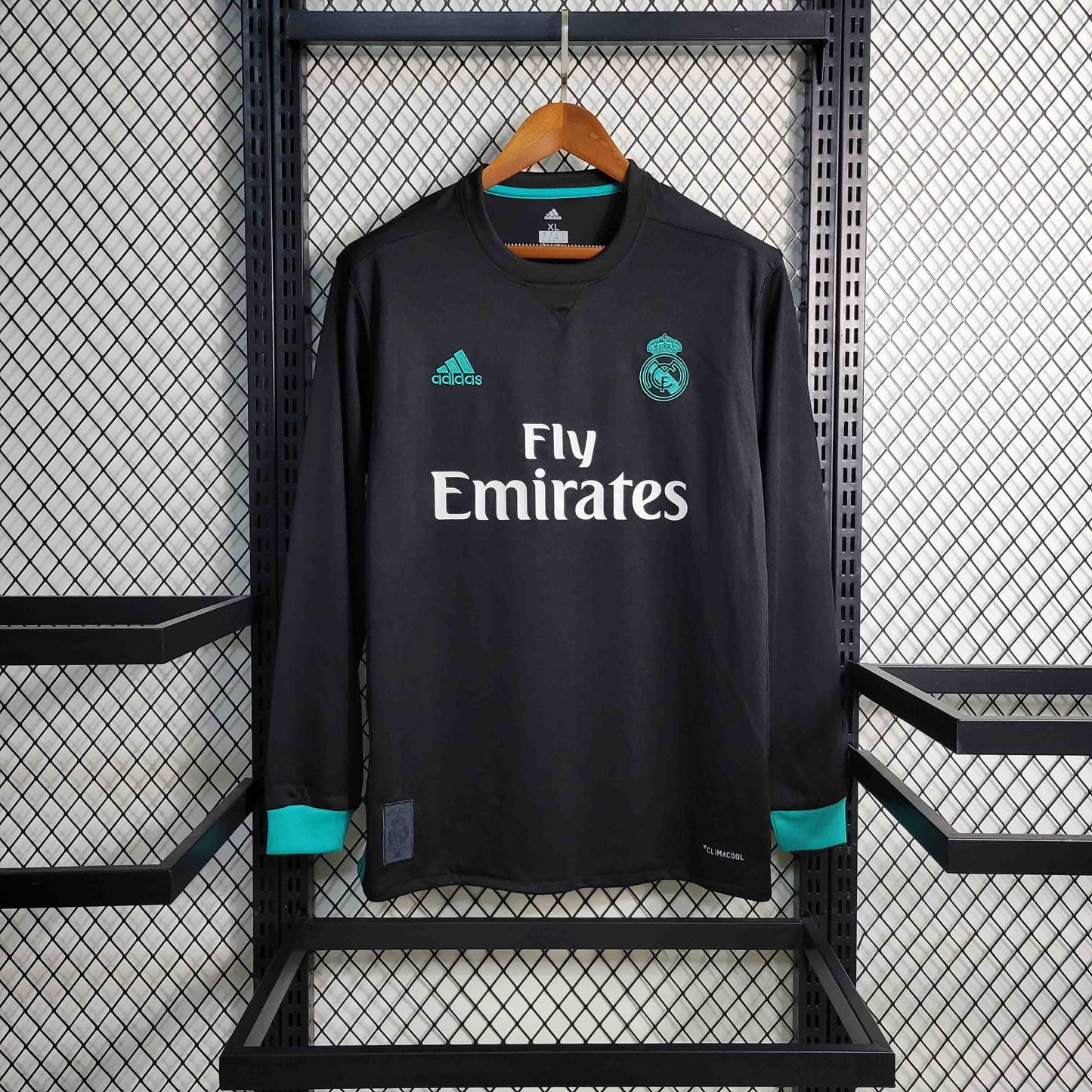 Camisola Manga Comprida Real Madrid 2017-18 Alternativa