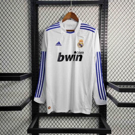 Camisola Manga Comprida Real Madrid 2010-11 Principal