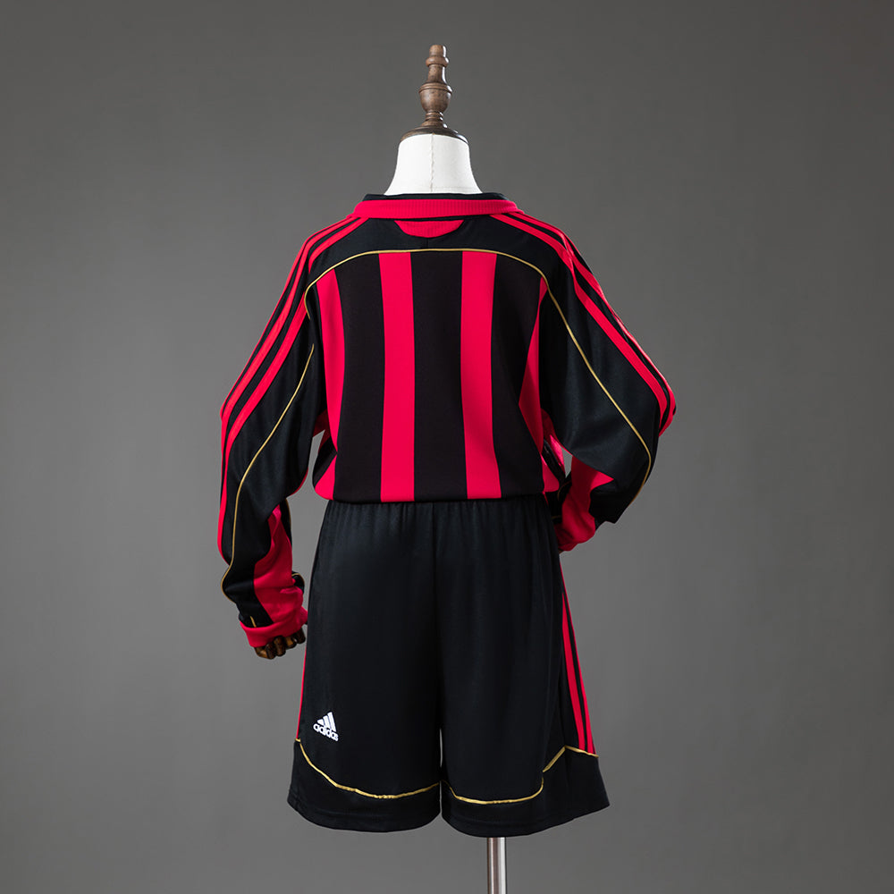 Kit Criança Manga Comprida AC Milan 2006-07 Principal