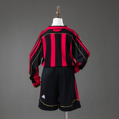 Kit Criança Manga Comprida AC Milan 2006-07 Principal